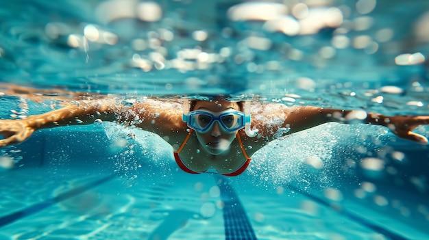 Schwimmen: Der ultimative Wassersport für eine gesunde Seele!“

Alternativen:

 „Swim your way to health: The ultimate benefits of swimming!“
 „Erleben Sie die unglaublichen Gesundheitsvorteile des Schwimmens!“
* „Swimming: Der Geheimtipp für meh
